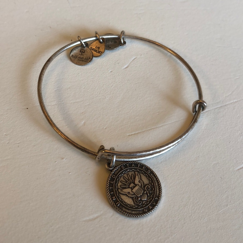Alex and Ani United States Navy bracelet